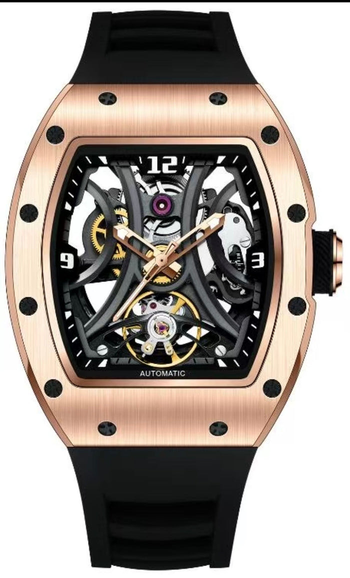 RM Rose Gold skeleton