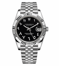 Datejust Black Arabic
