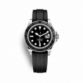 Yacht Master Silver Oysterflex