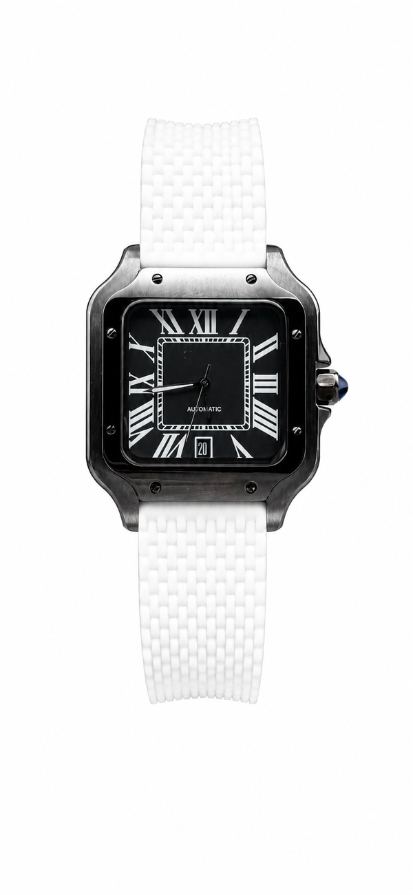 Santos Black & White Strap