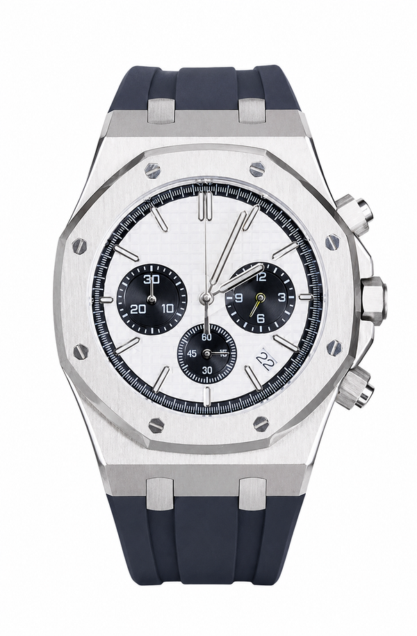 Royal Oak Chrono Rubber Silver