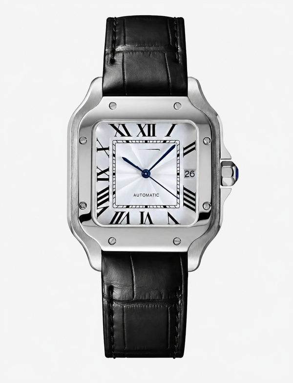 Santos Black Leather